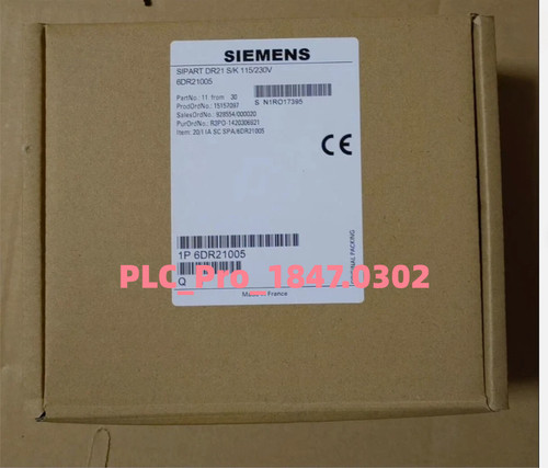Siemens 6dr2100-5 Digital Module 6dr21005