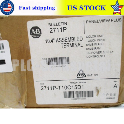 Allen-bradley 2711p-t10c15d1 Panelview Plus Terminal