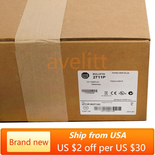 Surpl Allen-bradley 2711p-rdt12c Panelview Plus