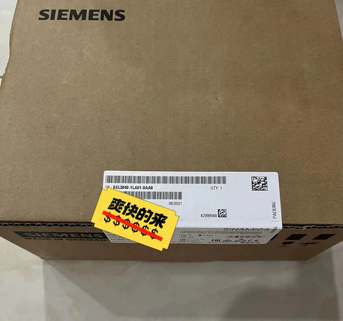 New Siemens 6sl3040-1la01-0aa0 Control Unit