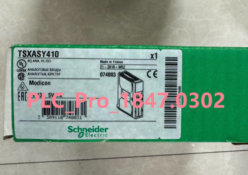 1PCS Schneider Tsxasy410 Modicon Plc Analog Output Module - New