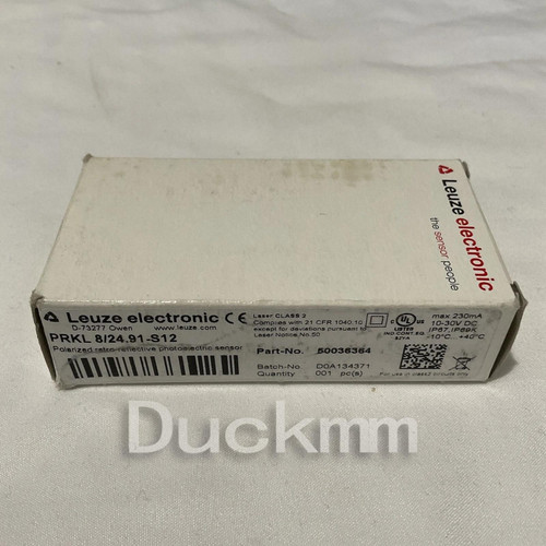 1pc Leuze Prkl 8/24.91-s12 Electronic Sensor