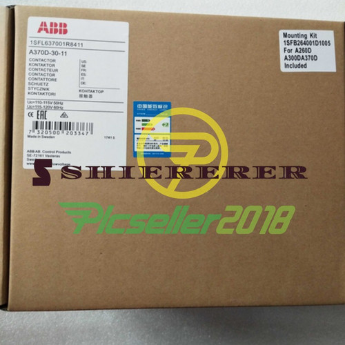 1QTY Abb Contactor A370d-30-11 - New Industrial Contactor