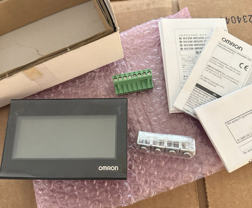 Omron Nv3w-mg20-v1 Programmable Interactive Display Panel