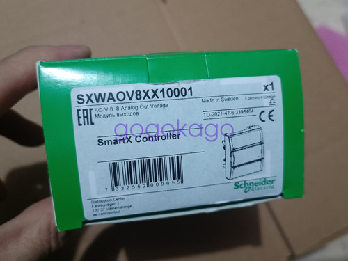 Schneider Sxwaov8xx10001 Ao-v-8 8-channel Analog Output Module