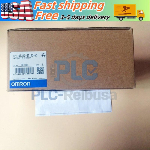 1PC Omron Nt31c-st143-v3 Touch Screen Hmi - New