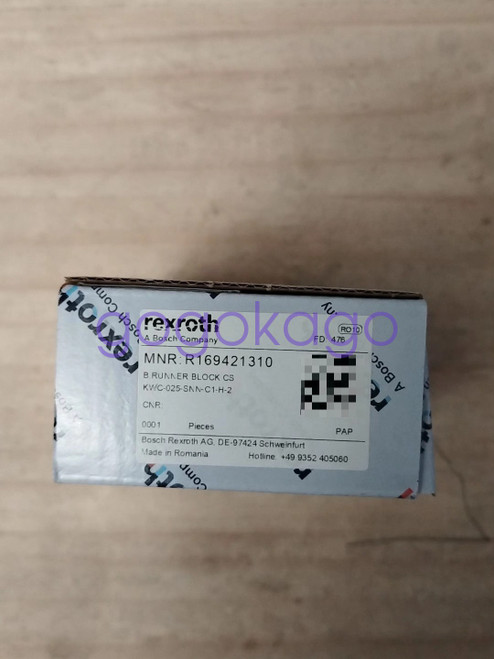 1PCS Rexroth R169421310 Slider Block for Linear Motion