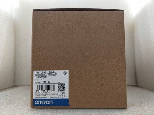 1PCS Omron Cp2e-s60dr-a Programmable Controller for Automation