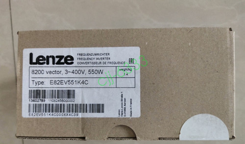 E82EV551K4C Lenze E82ev551-4c Inverter - 8200 Vector Drive 0.55kw