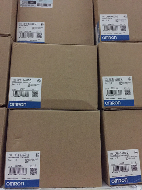 Omron Cp1h-x40dt-d Plc for Advanced Automation Solutions
