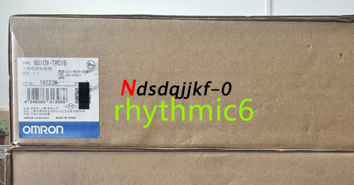 Brand Omron Nb10w-tw01b Touch Screen Hmi