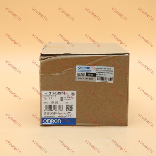 Omron Cp1h-xa40dt-d Programmable Controller - Industrial Automation