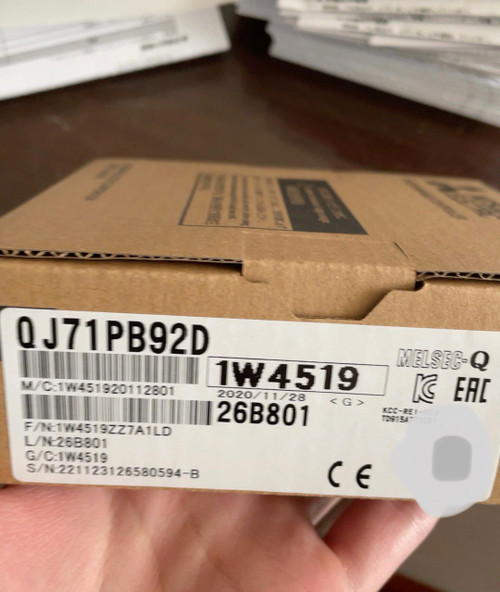 1PC Mitsubishi Qj71pb92d Plc Module - New, Sealed