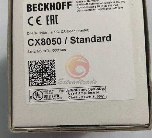 1PCS Beckhoff Cx8050 Plc Module - New