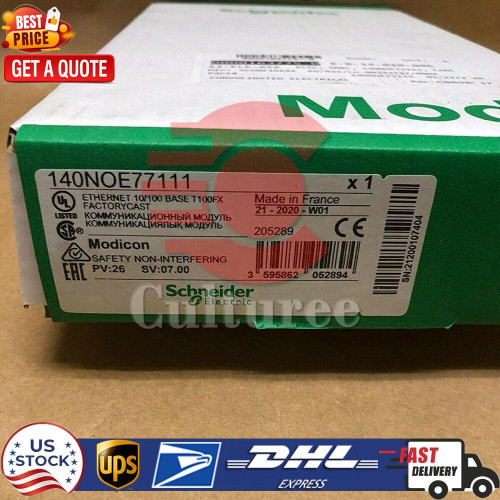 1PC Schneider 140noe77111 Plc Module - Advanced Communication