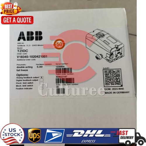 1PC Abb V18345-1020421001 Valve Positioner