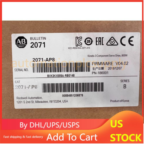 Ab Component 2071-ap8 Servo Drive - Factory Sealed