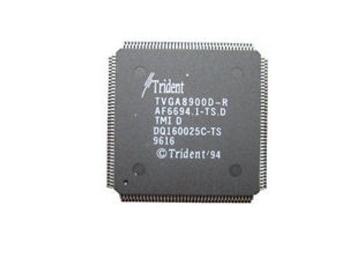 1 Pcs  TVGA8900D-R Trident 1MB ISA Video Card, NEW