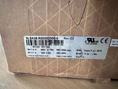 8lsa36.r0030d000-0 Servo Motor - High Efficiency Design