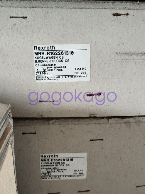 1PCS Rexroth R162261310 Slider Block - Precision Linear Motion