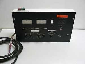 GENMARK LAMP CONTROL PANEL INTENSITY POWER WATTS AND VOLTAGE
