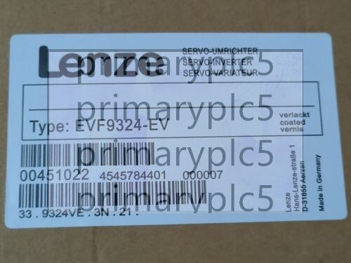 EVF9324-EV Lenze Evf9324ev Servo Inverter for Motion Control