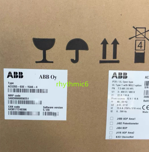 Brand Abb Acs355-03e-15a6-4 Frequency Converter