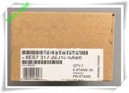 1p Siemens 6es7317-2ej10-0ab0 Plc Module for Control Systems