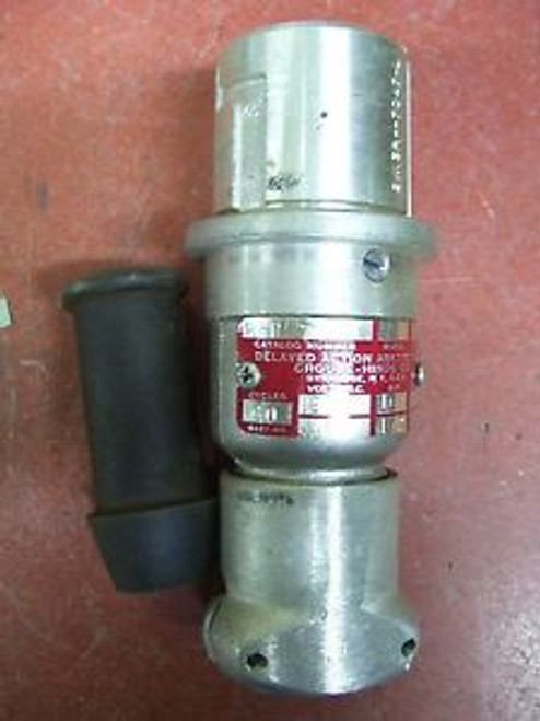 Crouse Hinds Cpp7553 30 Amp 3 Pole 230/460 Volt Male Connector