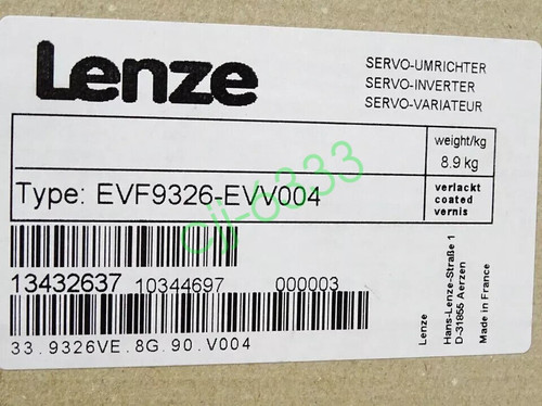 Lenze Evf9326-evv004 Inverter Safety Relay Control Terminal