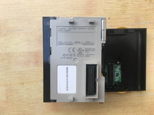 Omron Cj1m-cpu11-etn Plc Controller - Industrial Automation