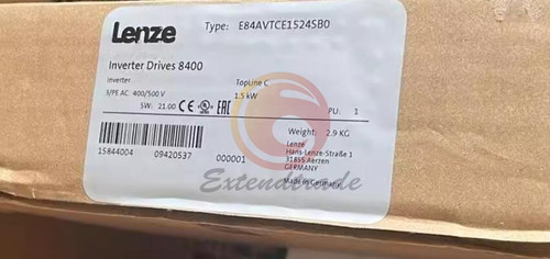 One Lenze E84avtce1524sb0 Inverter Drive - New