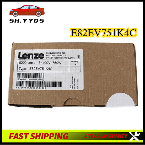 Lenze E82ev751k4c Frequency Inverter - New Condition