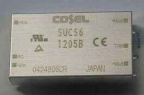 SUCS61205B POWER SUPPLY, 6 WATT CONVERTER, 5V OUTPUT (12 PER)