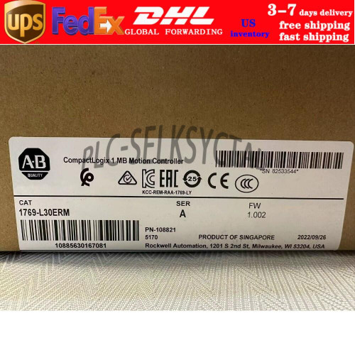 New Allen-bradley 1769-l30erm Compactlogix Motion Controller
