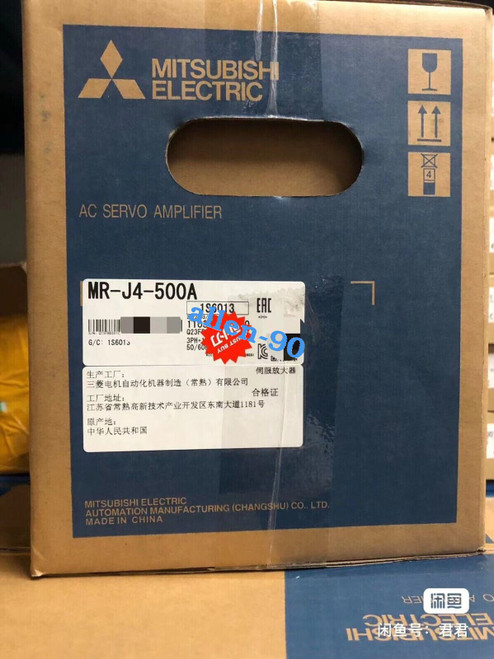 Mr-j4-500a Servo Driver - New, High-performance Drive