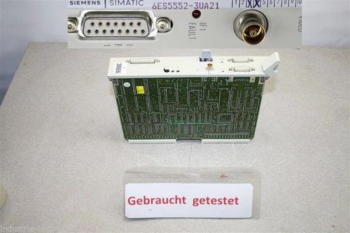 Siemens Simatic S5 6es5552-3ua21 Used Controller Module