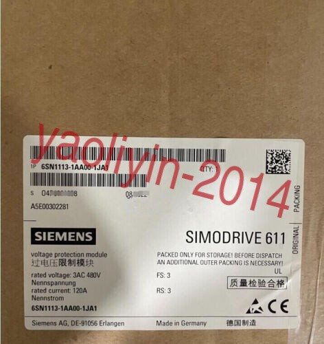 Siemens 6sn1113-1aa00-1ja1 Simodrive Protection Module - New