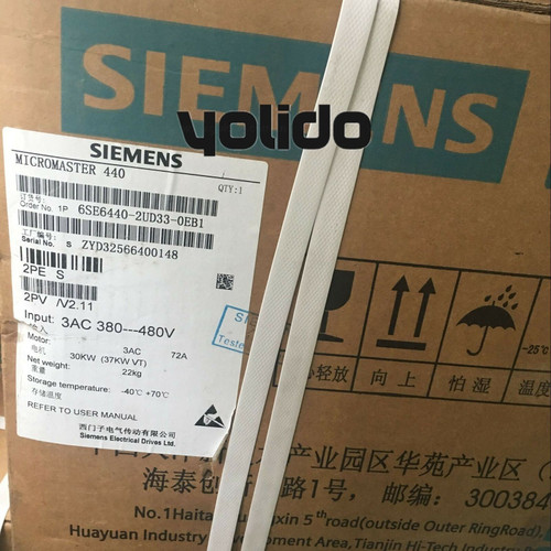 Siemens 6se6440-2ud33-0eb1 Micromaster 440 Inverter