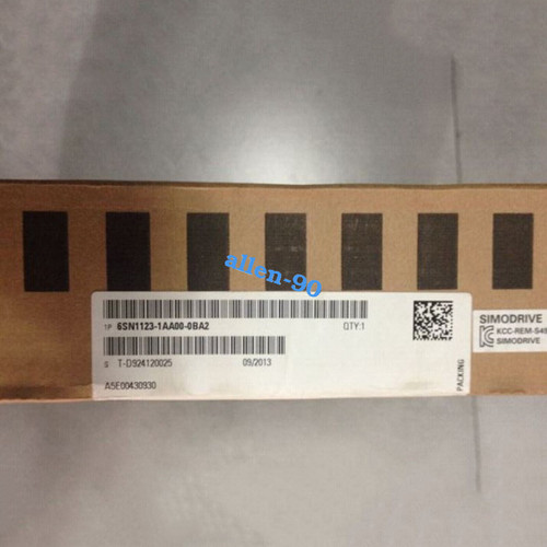 Siemens Servo Drive 6sn1123-1aa00-0ba2 - High Efficiency Motion Control