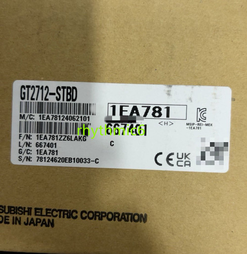 Brand Mitsubishi Gt2712-stbd Touch Screen Hmi for Automation Control