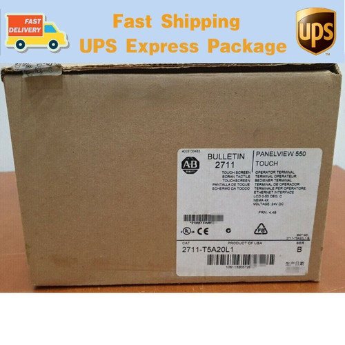 Allen-bradley 2711-t5a20l1 Panelview 550 Mono Touchscreen