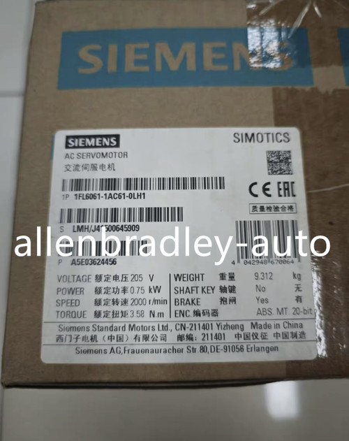 1fl6061-1ac61-0lh1 Servo Motor