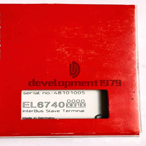 1PC Beckhoff Module El6740-0010 - Ethercat Terminal
