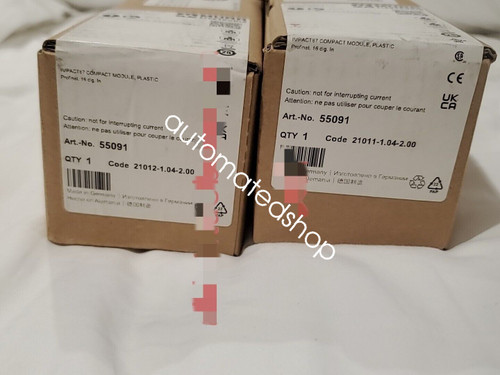 1PC Murr 55091 Bus Module for Industrial Networking
