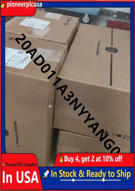 Allen-bradley Powerflex 70 Ac Drive 5a at 3hp 20ad011a3nyyang0