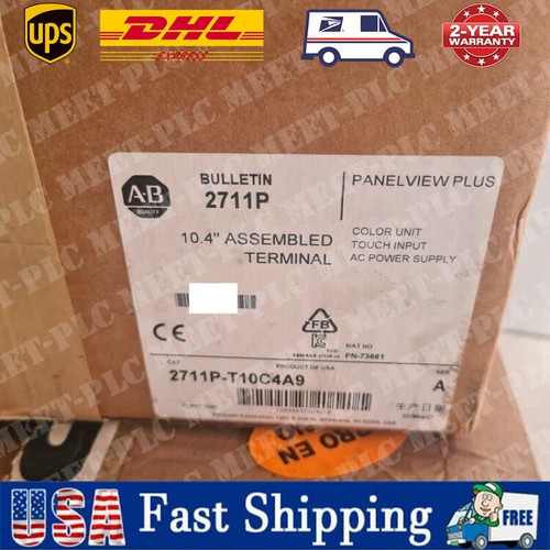 New Allen-bradley 2711p-t10c4a9 Panelview Plus 6 Touch Display