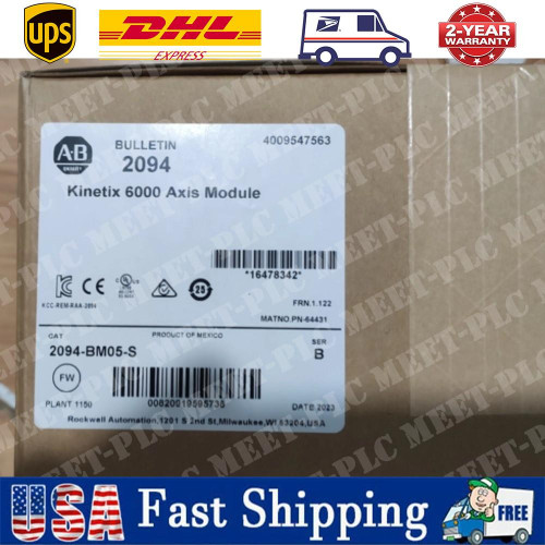 Ab Kinetix 6000 2094-bm05-s Axis Module - High Performance
