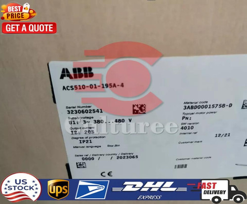 Abb Acs510-01-195a-4 Frequency Converter
