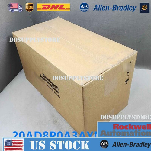 Allen-bradley 20ad8p0a3aynang0 Powerflex 70 Ac Drive